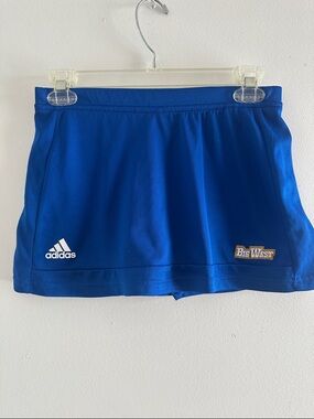 adidas Royal Blue Sport Skort with Big West Patch